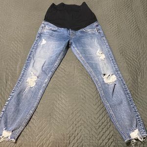 Silver brand maternity jeans